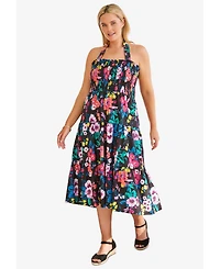 Woman Within Women's Convertible Dress To Skirt