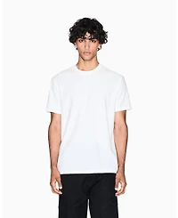 A|X Armani Exchange Men's Mercerized Jacquard Allover Logo T-Shirt