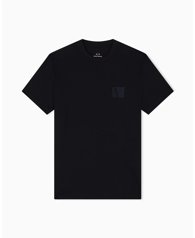 A|X Armani Exchange Men's Grid Box Top Chest T-Shirt