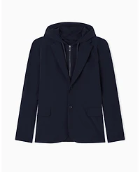 A|X Armani Exchange Men's Stretch Nylon Blazer