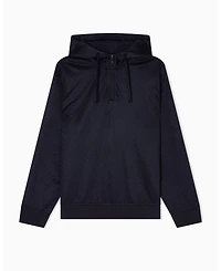 A|X Armani Exchange Men's Jacquard Allover Logo Hoodie