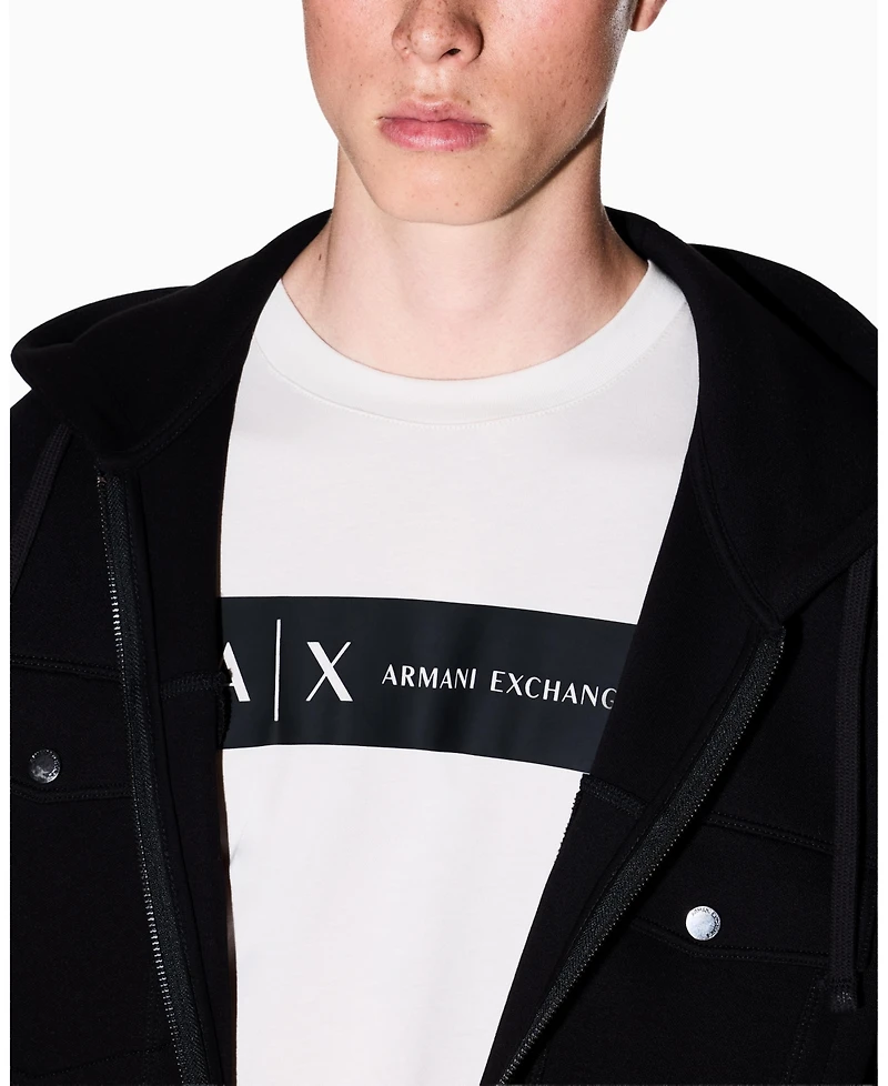 A|X Armani Exchange Men's Wording Graphic T-Shirt