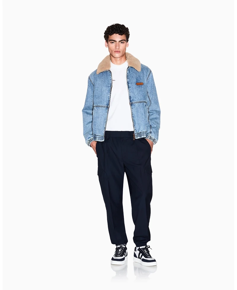 A|X Armani Exchange Men's Poly Cargo Jogger