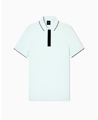 A|X Armani Exchange Men's Grosgrain Logo Polo Shirt