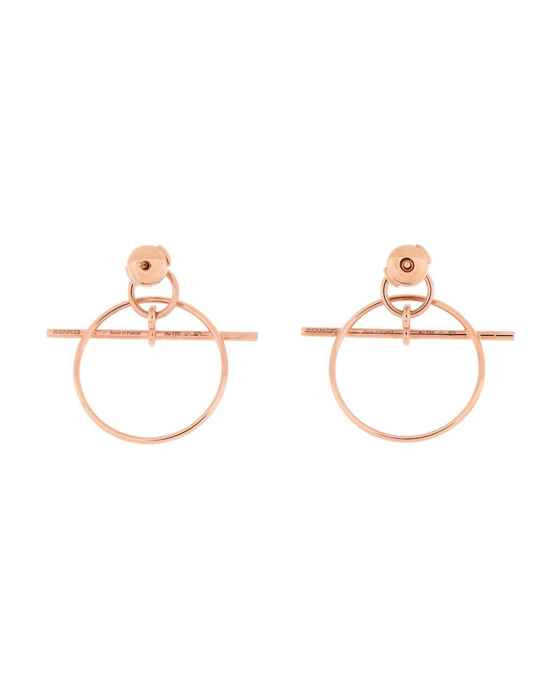 Pre-Owned Hermes Loop Earrings