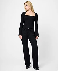 French Connection Women's Cleo Ponte Long-Sleeve Top