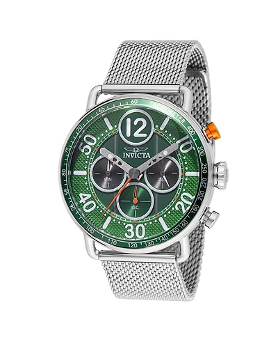 Invicta Men's 49373 Speedway Quartz Chronograph Green Dial Watch