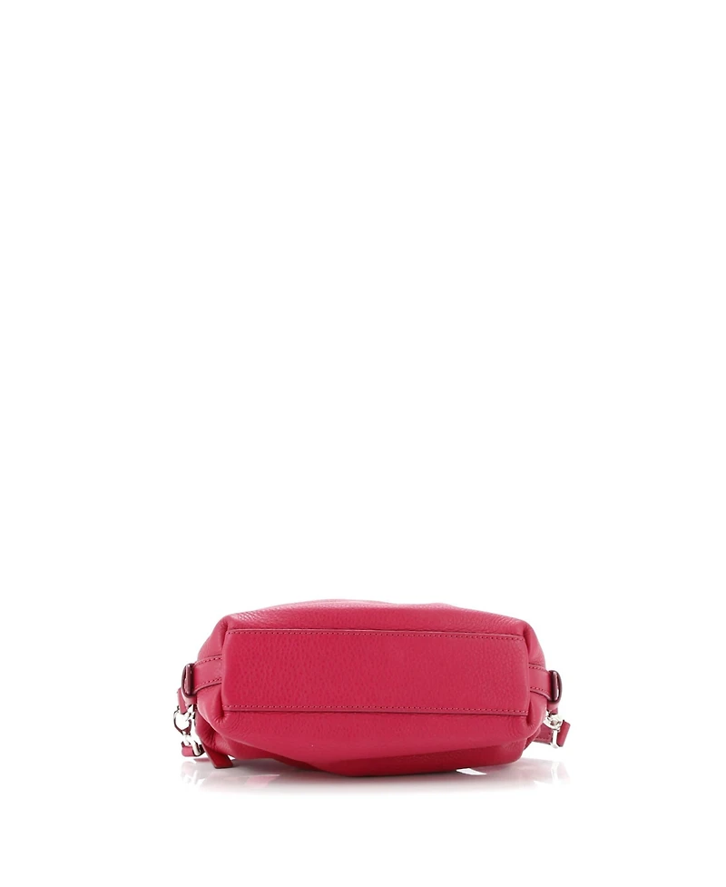 Pre-Owned Givenchy Micro Nightingale Crossbody Bag Waxed Leather