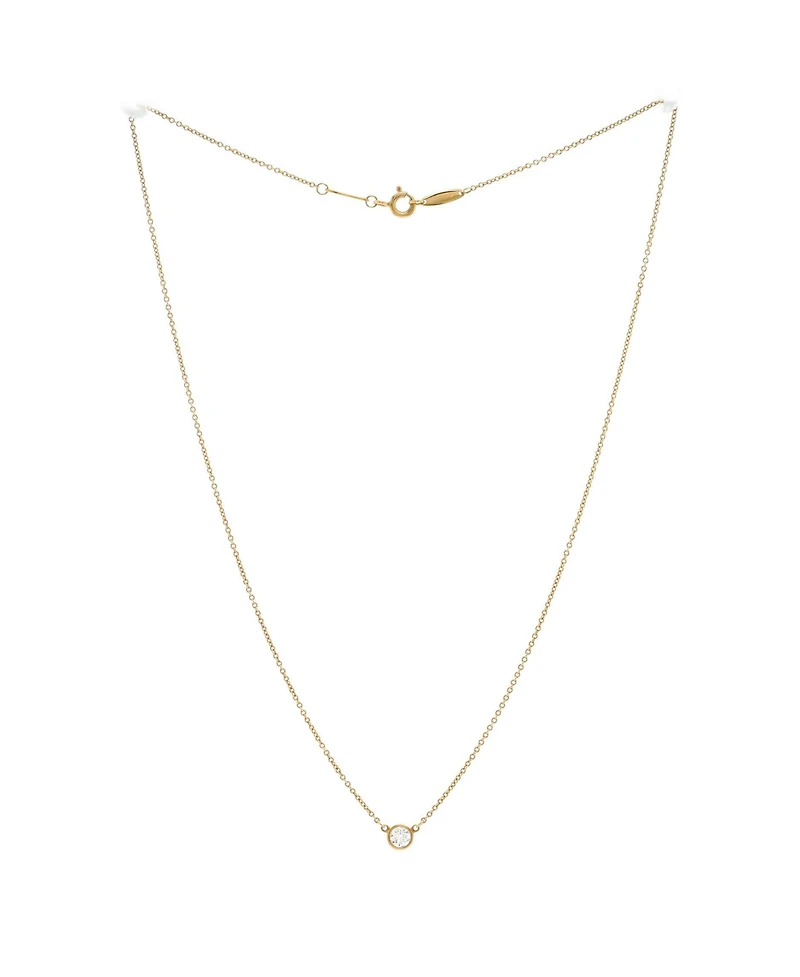 Pre-Owned Tiffany & Co Elsa Peretti Diamonds By The Yard Pendant Necklace