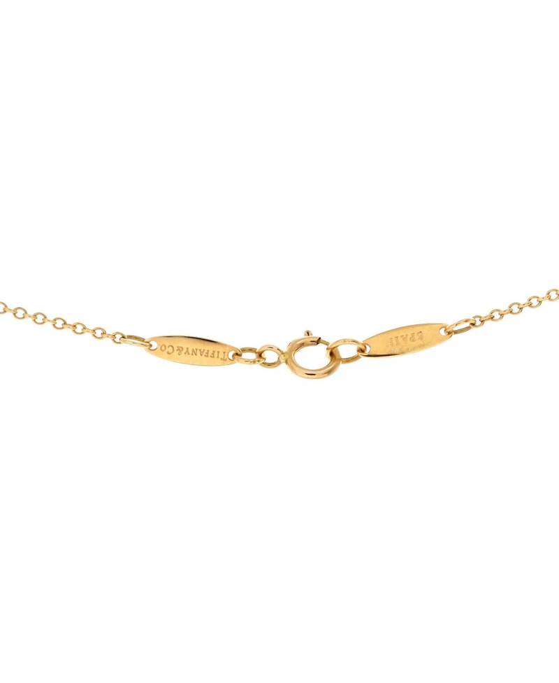 Pre-Owned Tiffany & Co Elsa Peretti Diamonds By The Yard Heart Pendant Necklace