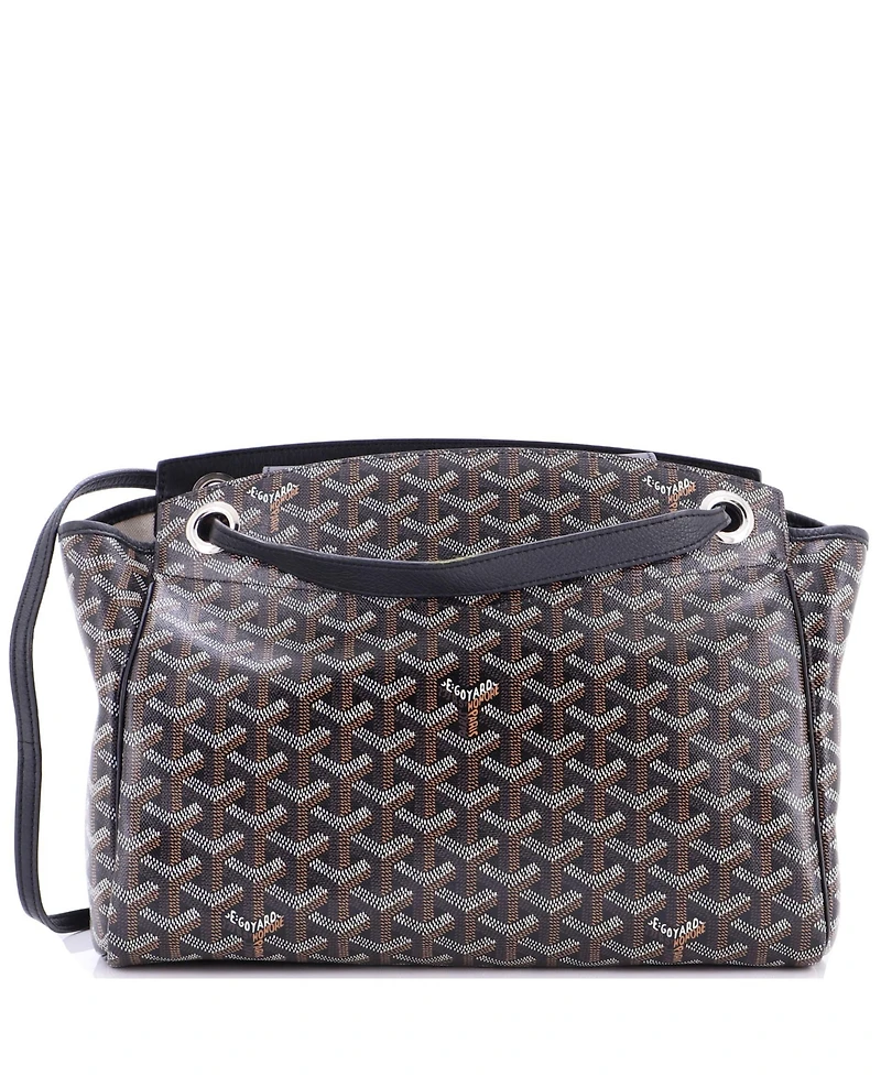 Pre-Owned Goyard Pm Rouette Bag Coated Canvas