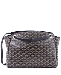 Pre-Owned Goyard Pm Rouette Bag Coated Canvas