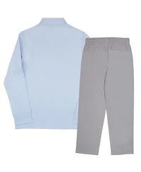 Tommy Bahama Boys 2 Piece Quarter Zip Long Sleeve Sweater and Pants Back to School Set