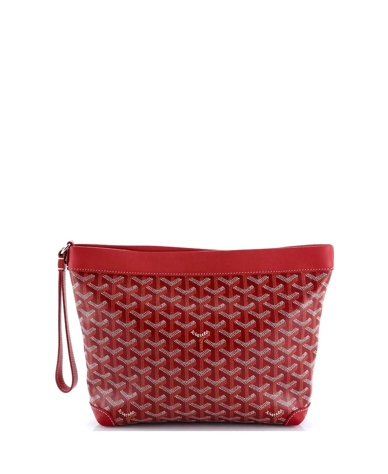 Pre-Owned Goyard Goyardine Conti Pouch Coated Canvas