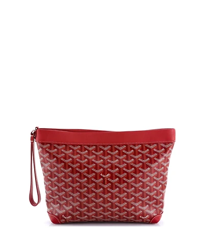 Pre-Owned Goyard Goyardine Conti Pouch Coated Canvas