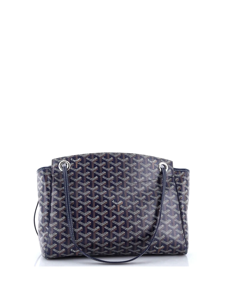 Pre-Owned Goyard Pm Rouette Bag Coated Canvas