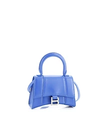Pre-Owned Balenciaga Mini Hourglass Chain Top Handle Bag Leather