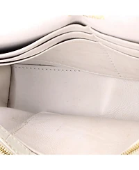 Pre-Owned Balenciaga Hourglass Chain Wallet Embossed Leather