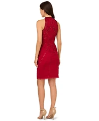 Adrianna Papell Women's Beaded Sleeveless Dress