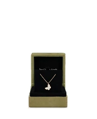 Pre-Owned Van Cleef & Arpels Sweet Alhambra Butterfly Pendant Necklace