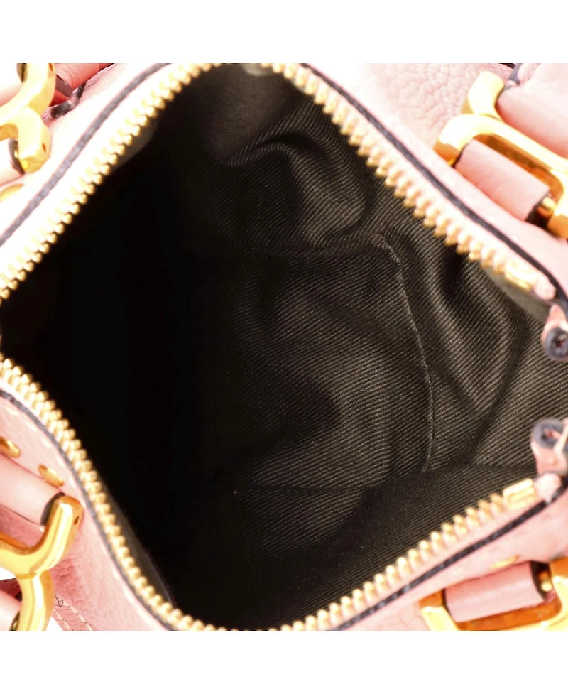 Pre-Owned Chloe Baby Marcie Satchel Leather