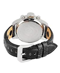 Invicta Men's 45908 S1 Rally Quartz Chronograph Silver, Turquoise, Gunmetal Dial Watch