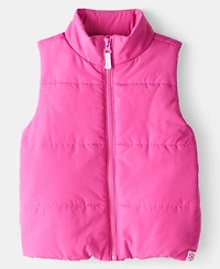 Carter's Girls Toddler 2T-5T Sleeveless Vest Puffer