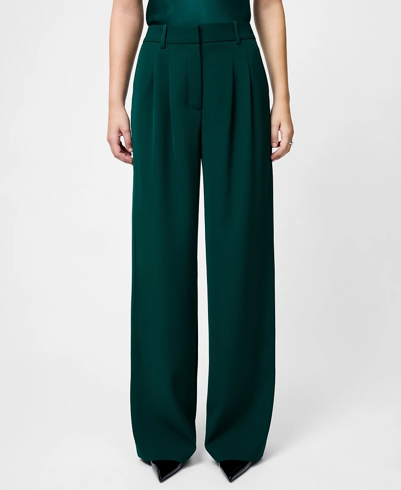 French Connection Women's Harrie Suiting Mid-Rise Trousers