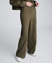 Kenneth Cole Women's High Rise Hollywood Waist Wide Pants