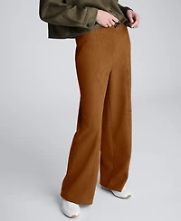 Kenneth Cole Women's High Rise Hollywood Waist Wide Pants
