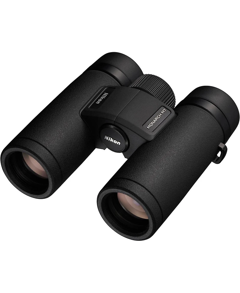 Nikon 10x30 Monarch M7 Waterproof Roof Prism Binocular with 6.7 Degree Angle of View, Black