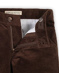 Hope & Henry Baby Boys Organic Stretch Corduroy Pant
