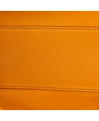 Pre-Owned Goyard Mini Saigon Top Handle Bag Coated Canvas with Leather