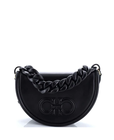 Pre-Owned Salvatore Ferragamo Aura Bag Leather