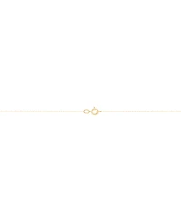Macy's Back to Back Double Heart Pendant Necklace in 10K Yellow Gold