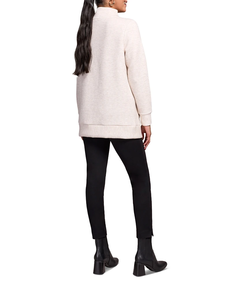 Tribal Women's Long Sleeve V Neck Top