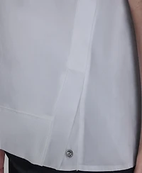 Karl Lagerfeld Paris Women's V-Neck Top