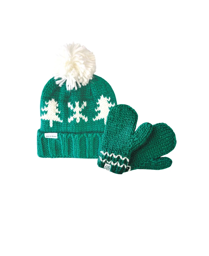 Bits & Bows Boys Evergreen Bobble Hat