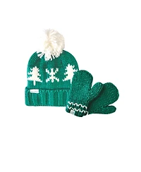 Bits & Bows Boys Evergreen Bobble Hat