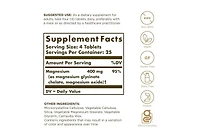 Solgar Chelated Magnesium Tablets ,100 Tabs