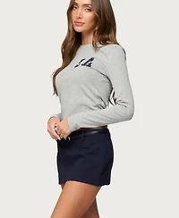 Edikted Women's La Girl Long Sleeve T Shirt