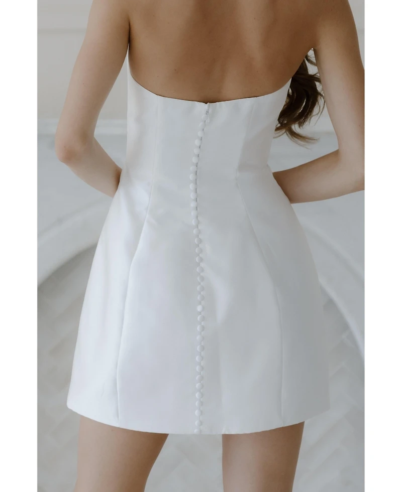 Untamed Petals Women's Bianca Mini Dress