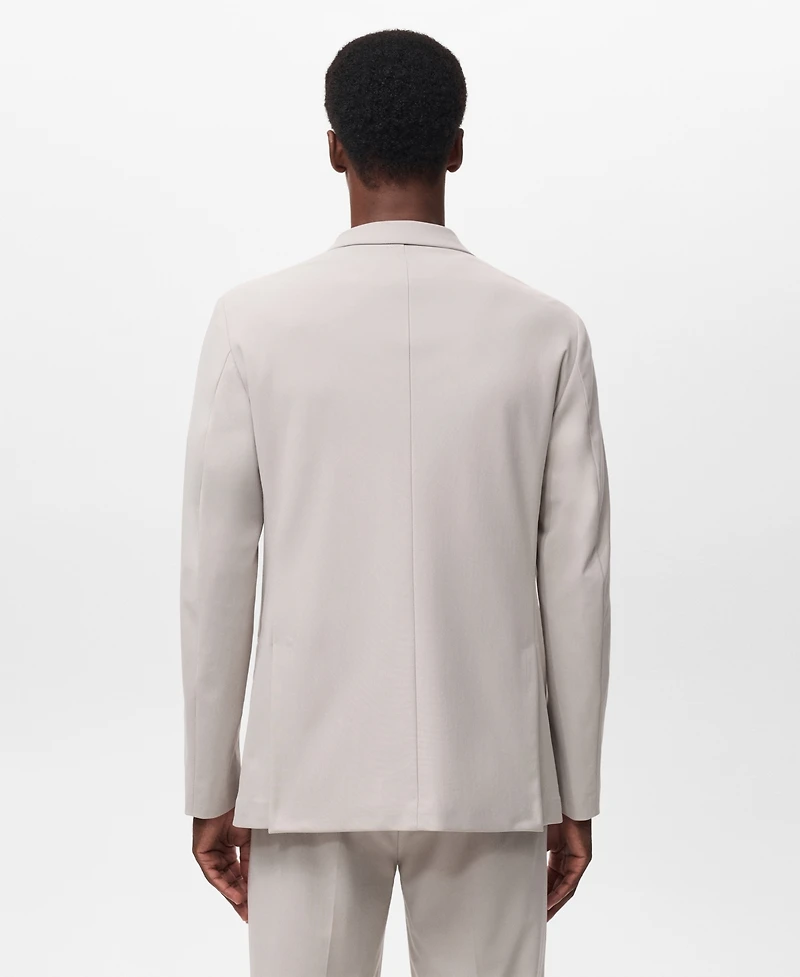 Mango Men's Zurich Slim Fit Thermolite Suit Jacket