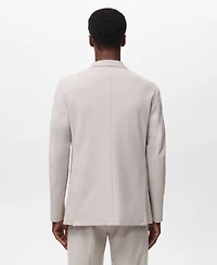 Mango Men's Zurich Slim Fit Thermolite Suit Jacket