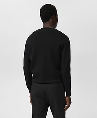 Mango Men's Zipped Knit Cardigan