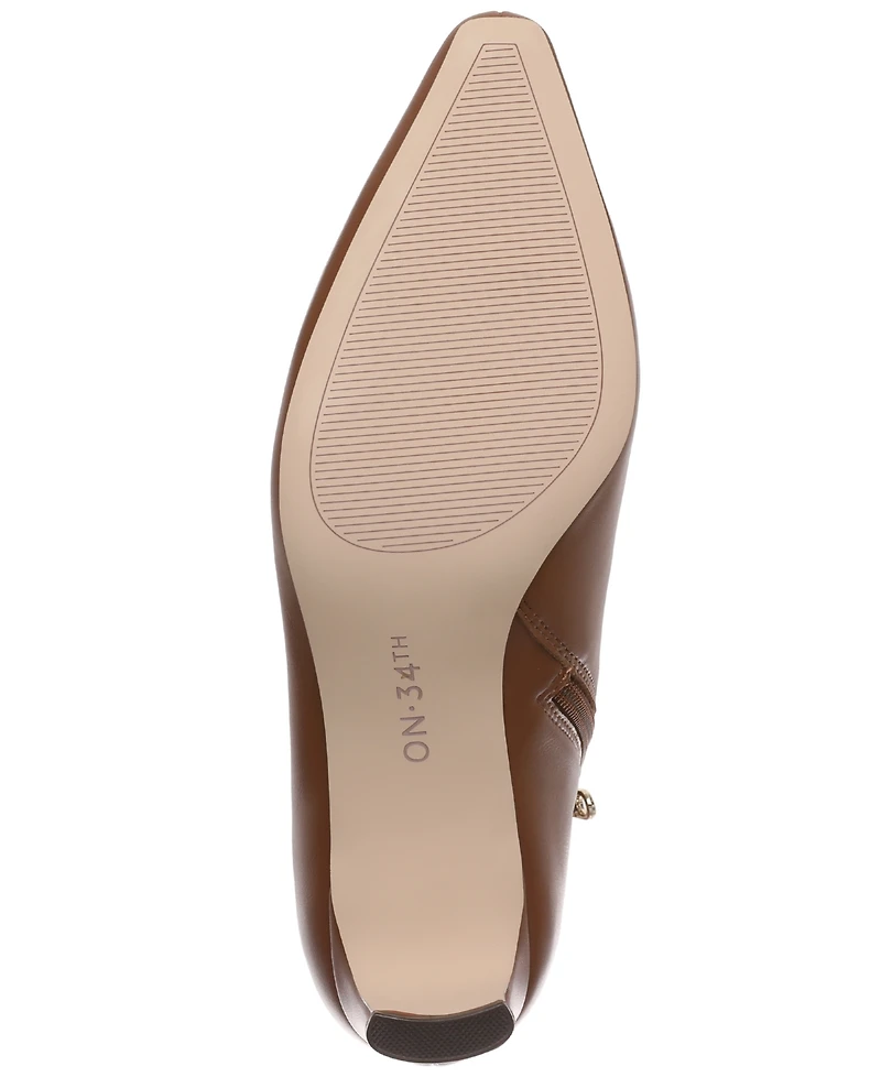 On 34th Women's Charrliee Pointed Toe Booties, Macy's Exclusive