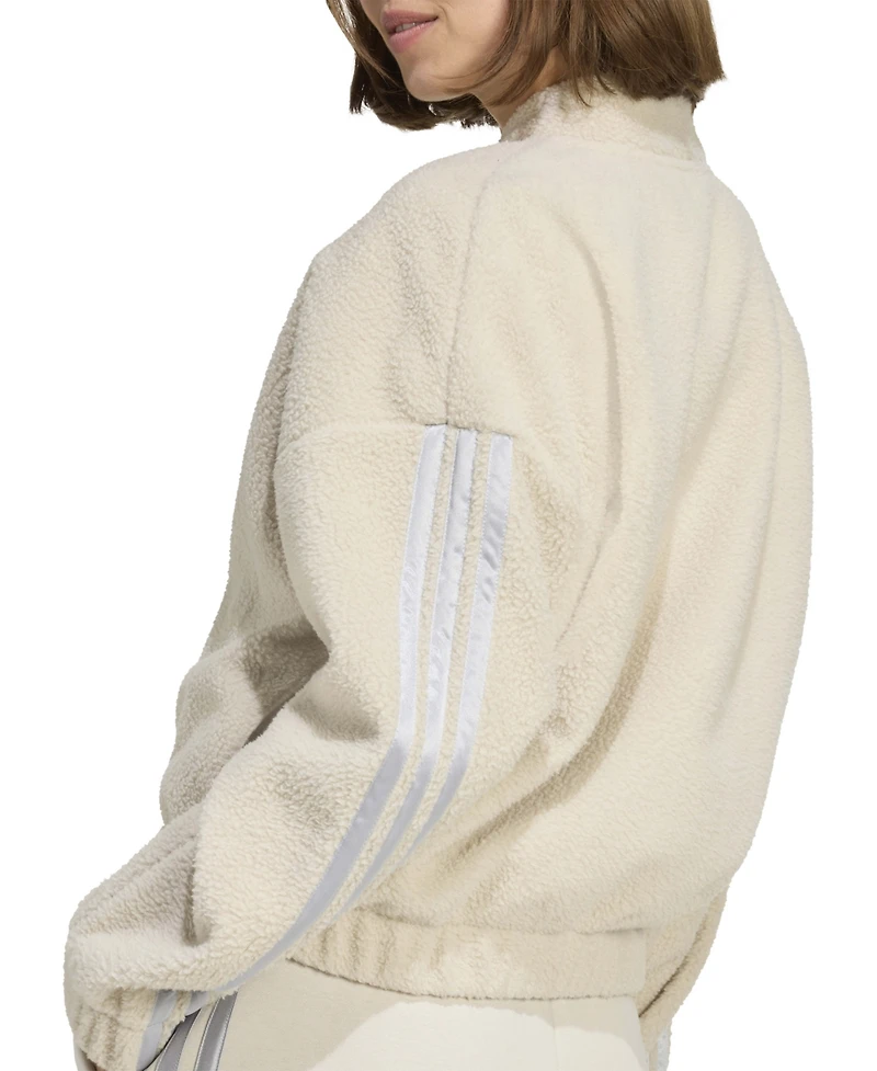 adidas Women's Full Zip Loose Fit Jacket