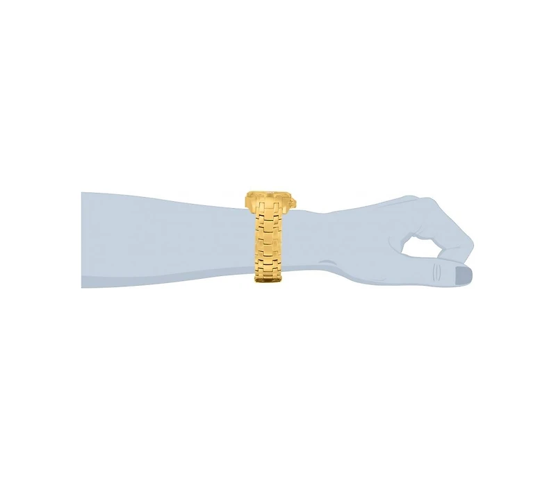 Invicta Men's 34123 Bolt Quartz Chronograph Gold Dial Watch