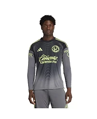 Adidas Men's Gray Club America 2025/26 Long Sleeve Goalkeeper Jersey