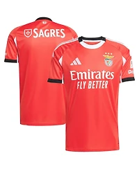 Adidas Men's Red Benfica 2025/26 Home Replica Jersey
